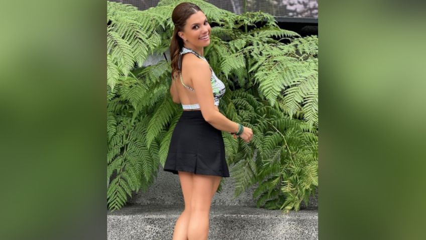 Tras pleito en vivo, Tábata Jalil causa furor en TV Azteca al presumir pierna con coqueto 'outfit'
