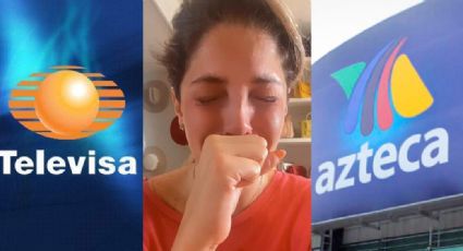 ¡Lo perdió todo! Tras despido de TV Azteca, exactriz de Televisa llora en vivo y da triste noticia
