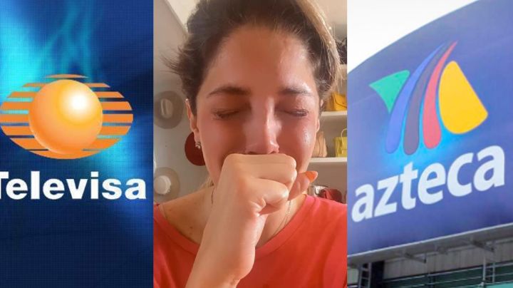 ¡Lo perdió todo! Tras despido de TV Azteca, exactriz de Televisa llora en vivo y da triste noticia
