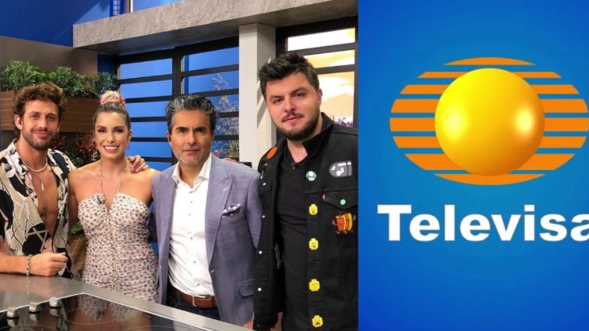 ¿Lo saca del clóset? Tras besarse, actor de Televisa se le declara en vivo a conductor de 'Hoy'