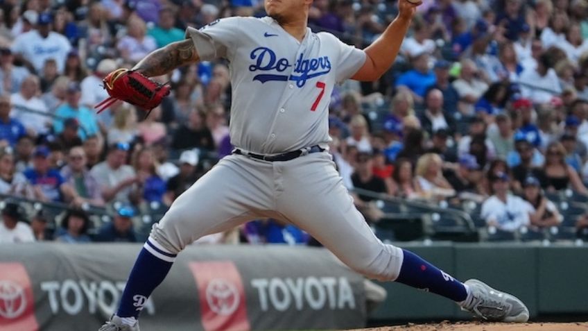 ¡Ya son 19! Julio Urías es el lanzador con más victoria en las Grandes Ligas