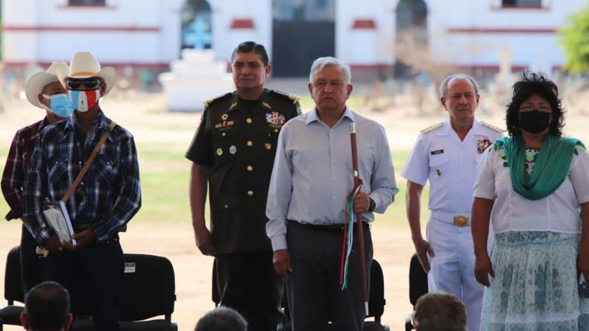 AMLO se disculpa con la etnia yaqui tras las injusticias vividas en los últimos años