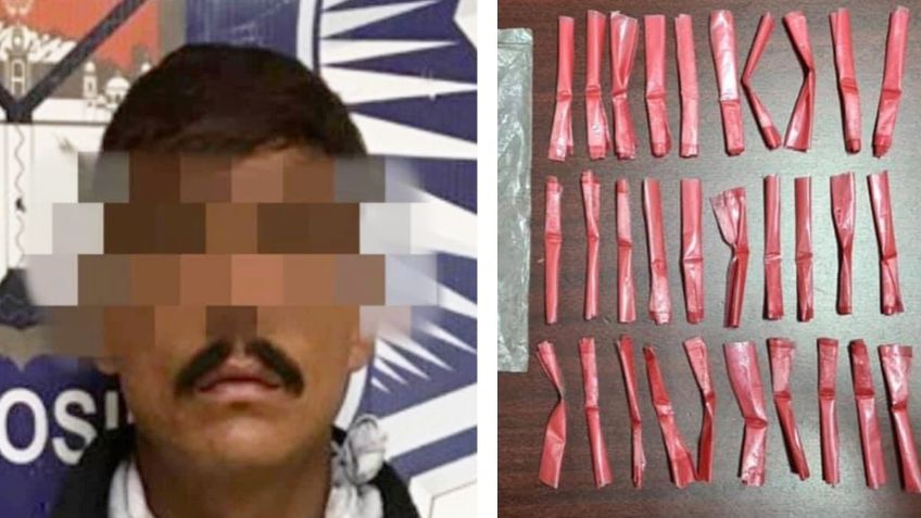 Hermosillo: Intentó escapar de la Policía pero fue detenido; llevaba 30 dosis de 'crystal'