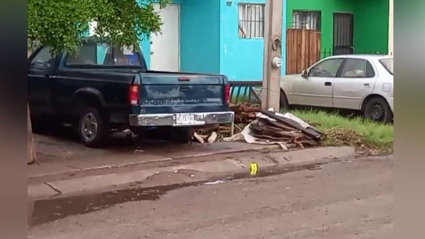 Al poniente de Cajeme, gatilleros matan a Orlando; le dispararon a quemarropa