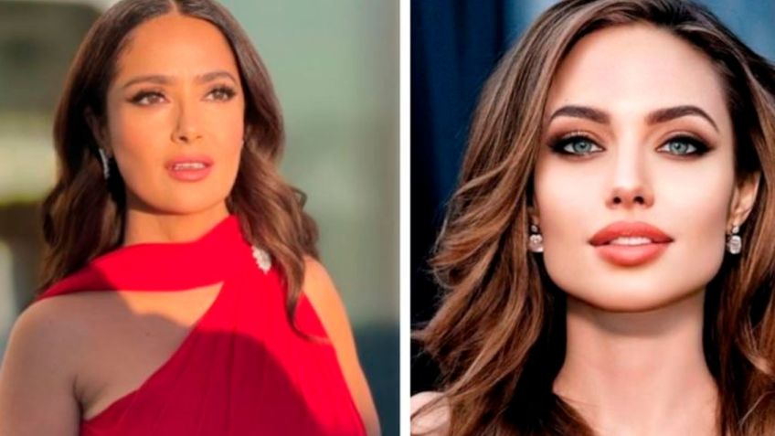 ¡De no creerse! Salma Hayek celebra sus 55 años y sorprende al hacer esto frente a Angelina Jolie