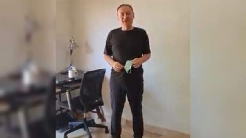 VIDEO: Tras dar positivo a Covid-19, Alfonso Durazo informa que su familia se contagió