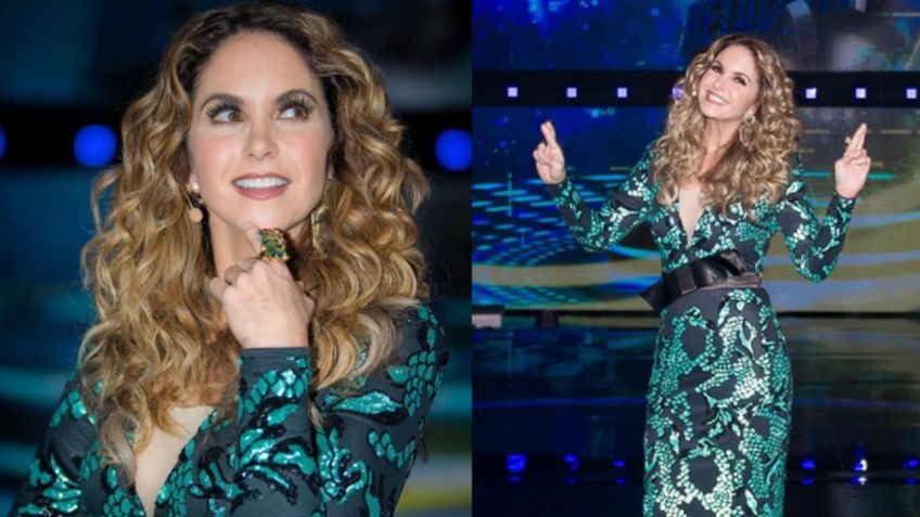 Lucero derrite a todo Televisa al lucir seductor vestidito rojo a sus 52 años: "Qué nivel de mujer"
