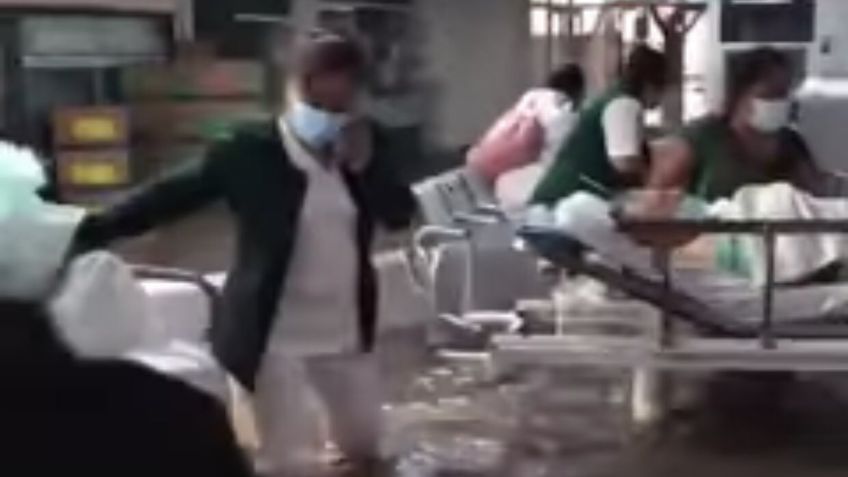 Hidalgo: Mueren 10 pacientes tras inundación en nosocomio del IMSS; daños quedan en VIDEO