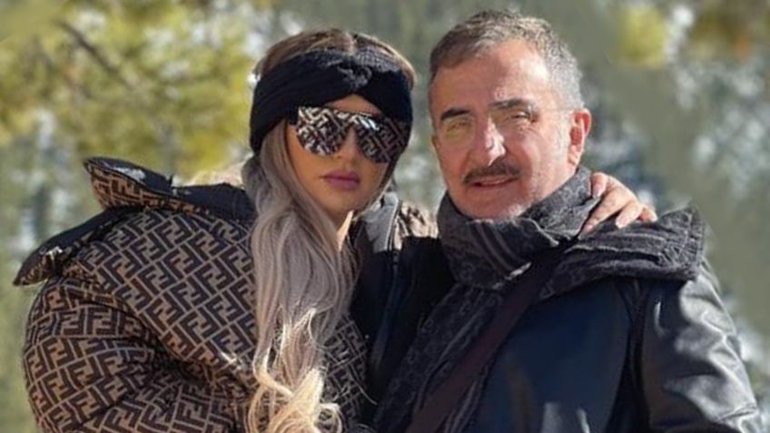 ¡Sin Vicente Fernández jr.! Mariana González impacta con tremendo bañador en la piscina