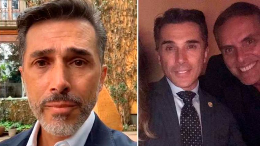 Sergio Mayer recuerda Xavier Ortiz a un año de su muerte; redes lo tunden: "Hueles a cárcel"