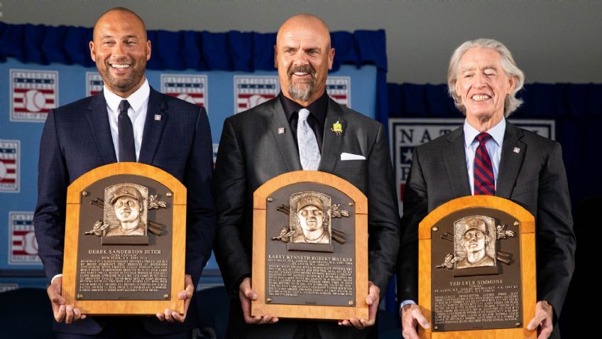 Después de una larga espera; Cooperstown abre las puertas a Jeter y Walker