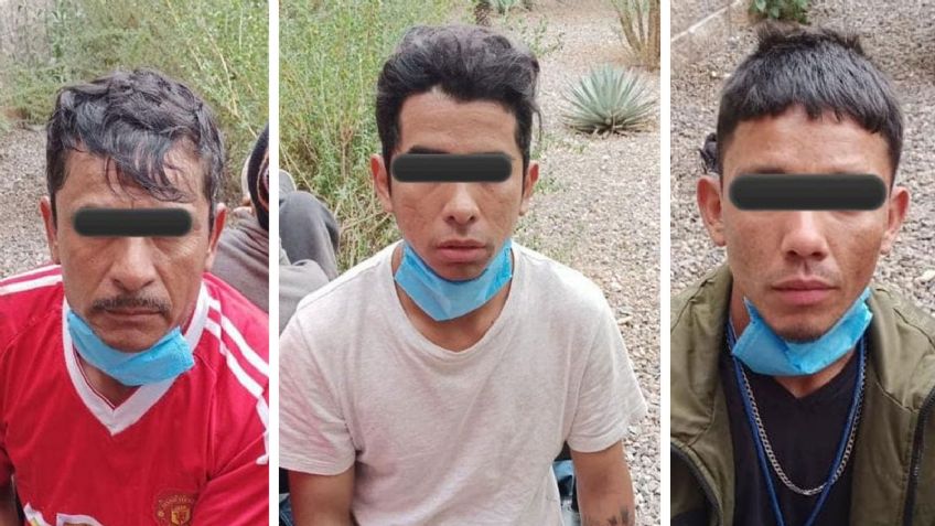 Tres sujetos detenidos por asalto con par de armas blancas en Pueblitos, en Hermosillo