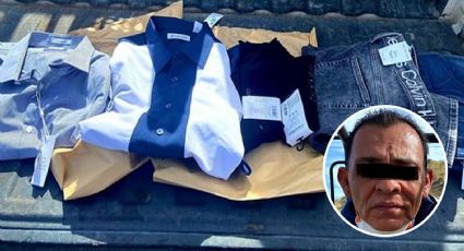 Hermosillo: Quiso llevarse ropa sin pagar de una tienda, pero fue sorprendido por el guardia