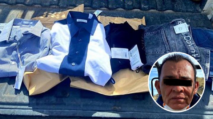 Hermosillo: Quiso llevarse ropa sin pagar de una tienda, pero fue sorprendido por el guardia