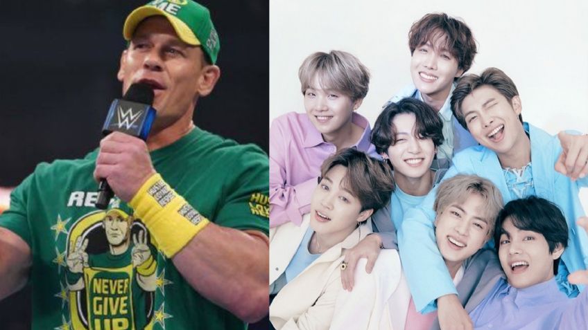 ¡Nadie se resiste! John Cena se declara fan de BTS y hasta dice quiénes son sus favoritos