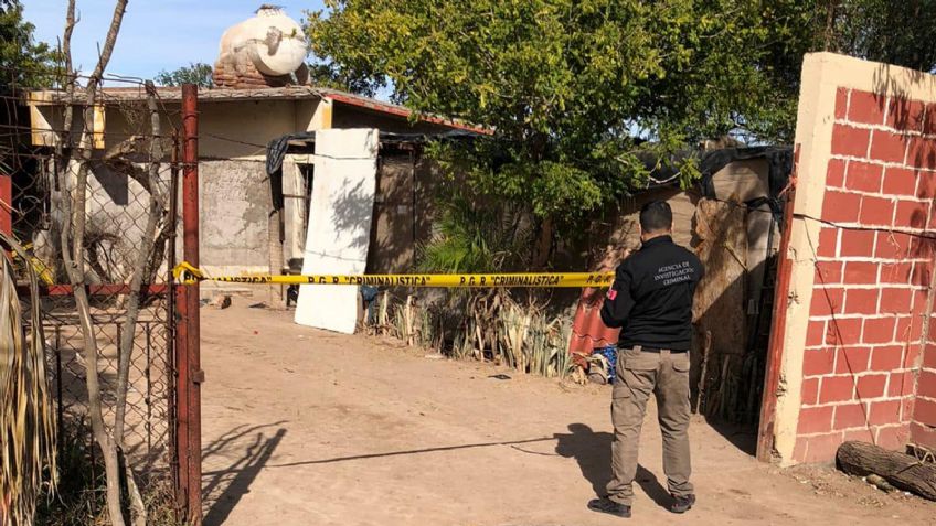 Aseguran vivienda con narcolaboratorio subterráneo en Sonora; producían metanfetamina