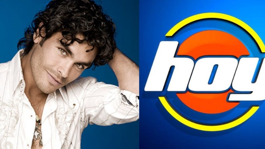 Tras 15 años en TV Azteca, galán de novelas llega a 'Hoy' y debuta en Televisa con protagónico