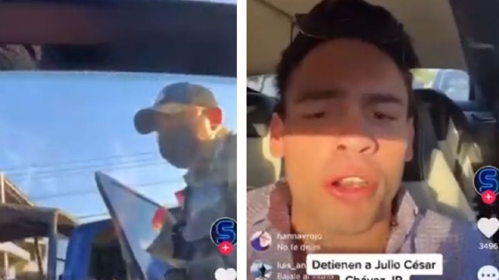 JC Chávez Jr. es detenido por presunta posesión de armas; circula VIDEO en redes sociales
