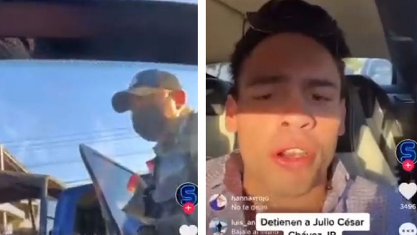 JC Chávez Jr. es detenido por presunta posesión de armas; circula VIDEO en redes sociales