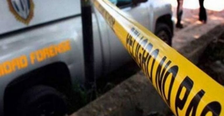 Autoridades llegan al lugar de los hechos