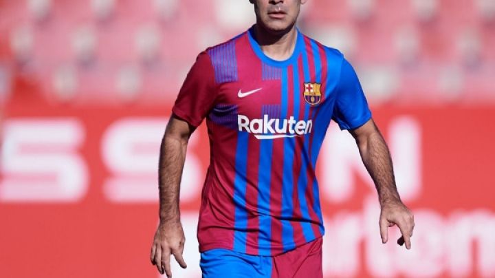 ¡De leyenda! Rafa Márquez vuelve a jugar con el Barcelona en partido amistoso