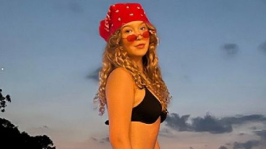 Mía Rubín, hija de Andrea Legarreta, pone de cabeza a Instagram al modelar coqueto 'look' rockero