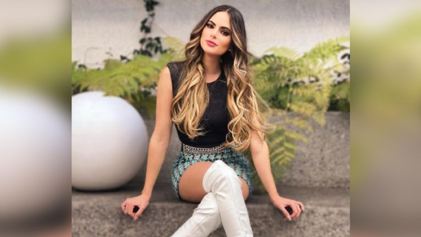 "Qué flaquita": Sofía Aragón llega a 'VLA' con atractivo minivestido y cautiva a todo TV Azteca