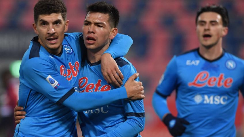 ¡Calla bocas! El 'Chucky' Lozano consigue doblete para el triunfo del Napoli en la Serie A