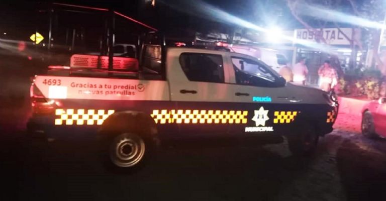 Autoridades en el lugar de los hechos