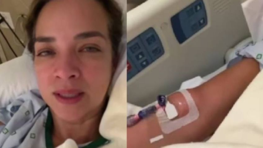 VIDEO: Médico recomienda hospitalización a Adamari López; la internan 3 días