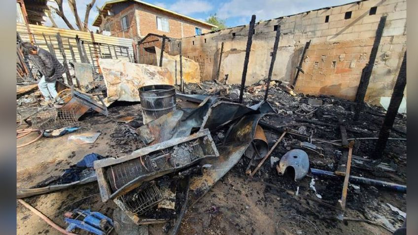 Tragedia en Tijuana: Tras incendiarse su casa, niña muere calcinada al intentar salvar a su mascota