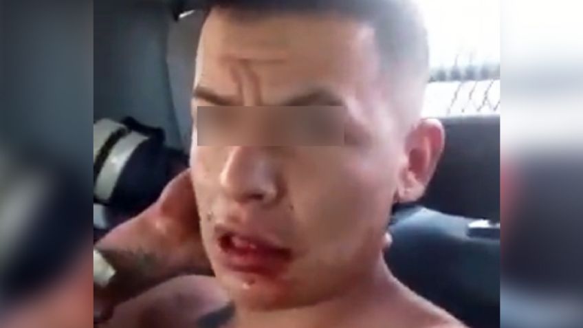 VIDEO: Joven de 19 años confiesa robo a pasajeros de combi en Edomex; "Nada más los asalté"