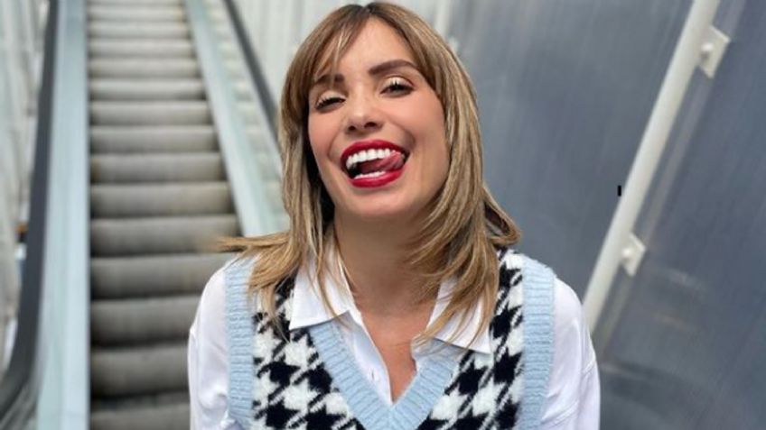 Andrea Escalona hipnotiza a todo Televisa al lucir entallado vestido en 'Hoy': "Qué curvas"