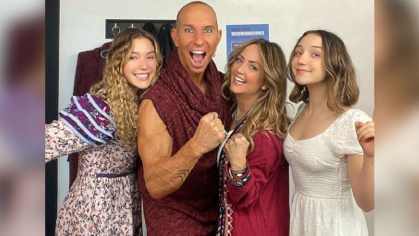 Andrea Legarreta presume en Instagram a sus hermosas hijas con encantador atuendo: "Qué preciosas"