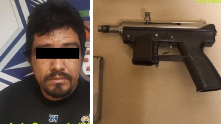 Por amenazar a policías con arma tipo Uzi, ponen tras las rejas a Luis Fernando en Hermosillo