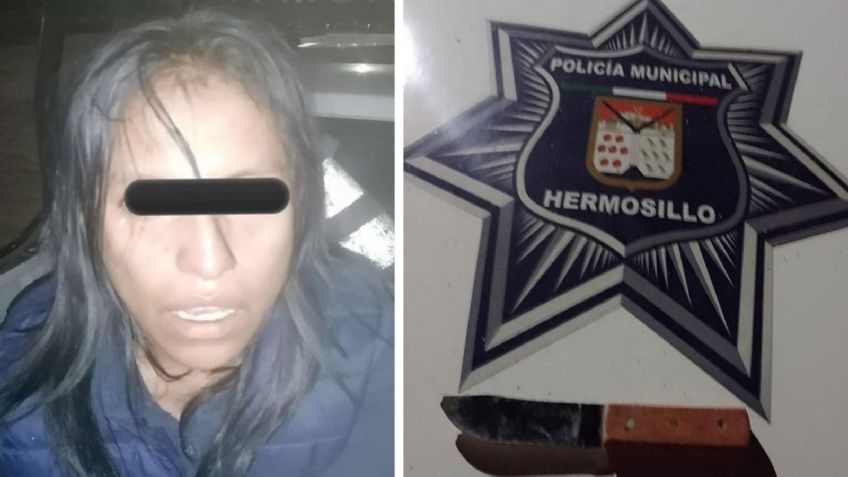 Por allanar vivienda y amenazar a expareja con arma blanca, María Jesús queda arrestada