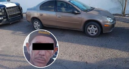 Iván Alfredo es arrestado al circular en auto con reporte de robo en Hermosillo