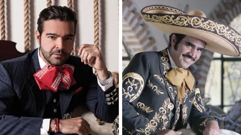 ¡Filtran fotos! Así luce Pablo Montero como Vicente Fernández en rodaje de su bioserie