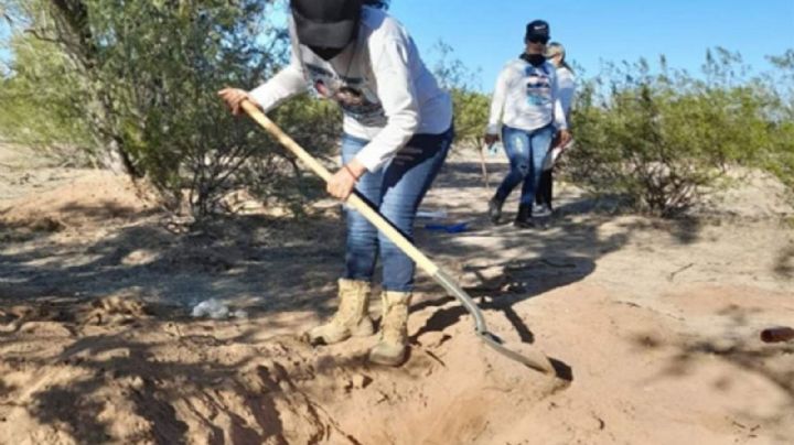 Colectivo encuentra fosa con restos humanos en predio ubicado a lado de la Carretera 26