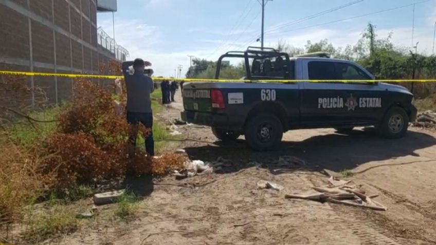 Sobre un camino de terracería, localizan cadáver violentado en Ciudad Obregón