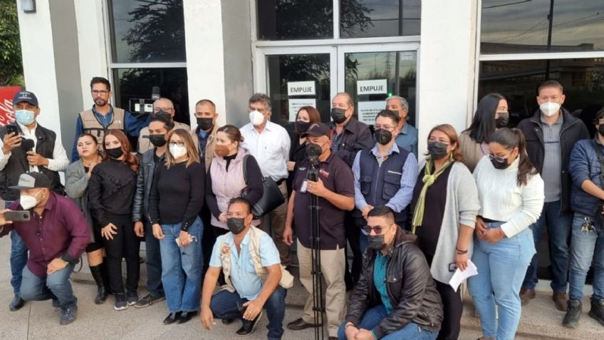 Gremio periodístico de Ciudad Obregón se suma a protestas por asesinato de Lourdes Maldonado