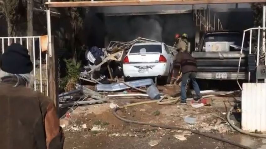 Lesionado de gravedad en Nogales tras explotar una vivienda con varios cilindros de gas