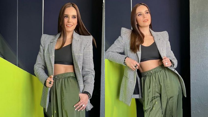 "Qué piernón": Tania Rincón modela coqueta minifalda en 'Hoy' y derrite a todo Televisa