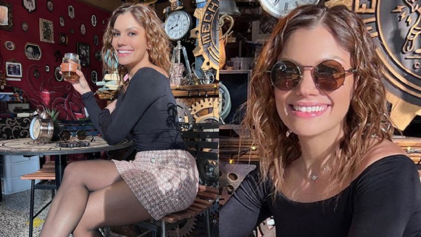 "Qué piernotas": Tábata Jalil encanta a todo TV Azteca al lucir atractiva faldita en Instagram