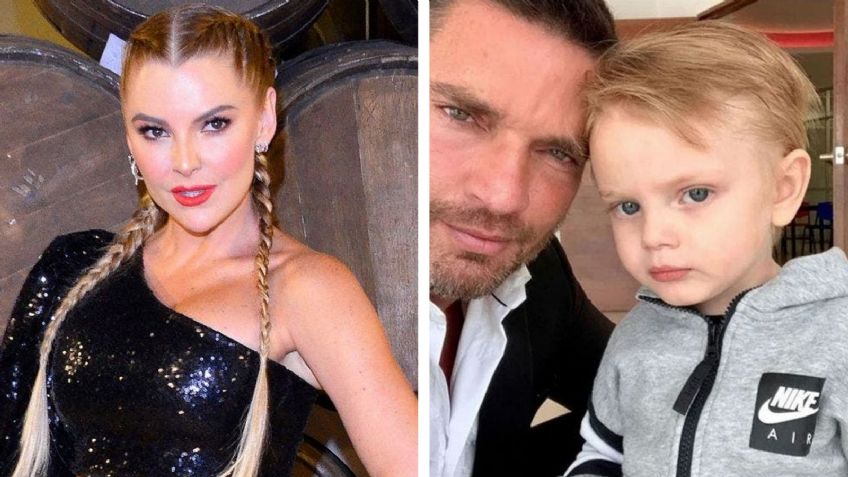 Tras pleito legal, Marjorie de Sousa y Julián Gil celebran cumpleaños de su hijo Matías