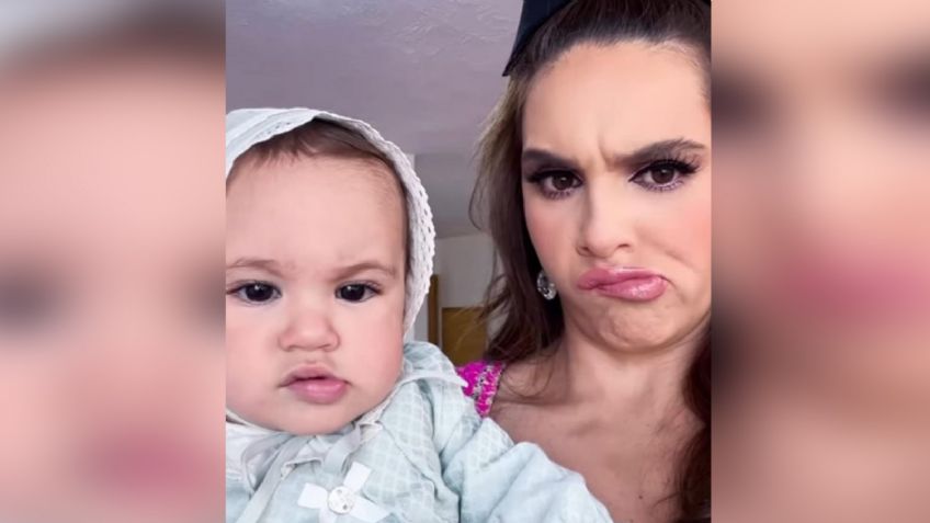 Tania Rincón derrite a todo Televisa al presumir a su bebé Amelia en su primer cumpleaños: "Muñeca"