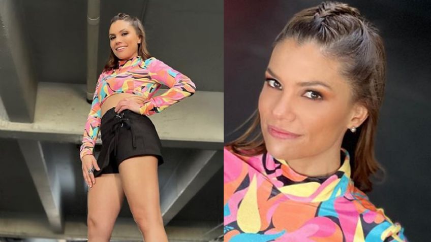 Tábata Jalil deja sin aliento a Instagram al modelar seductora minifalda en TV Azteca: "Chiquitita"