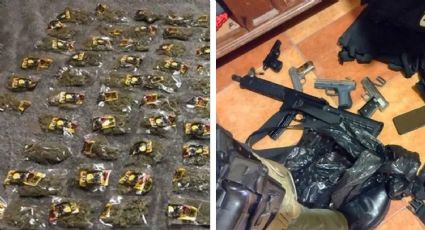 Caen 13 presuntos integrantes del CJNG en Guanajuato; aseguran armas, droga e inmuebles