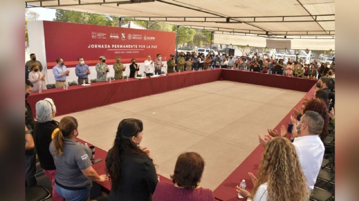 Ciudad Obregón: Inauguran en Villa Bonita la Jornada Permanente por la Paz