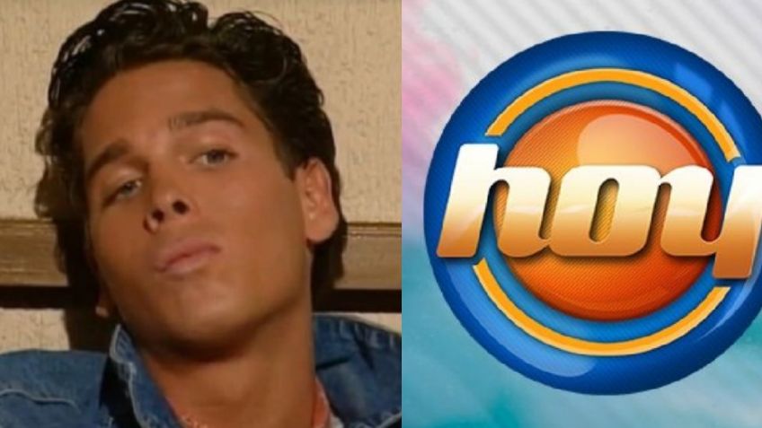 Tras caer en drogas y retiro de Televisa, villano de novelas llega a 'Hoy' y hunde a TV Azteca